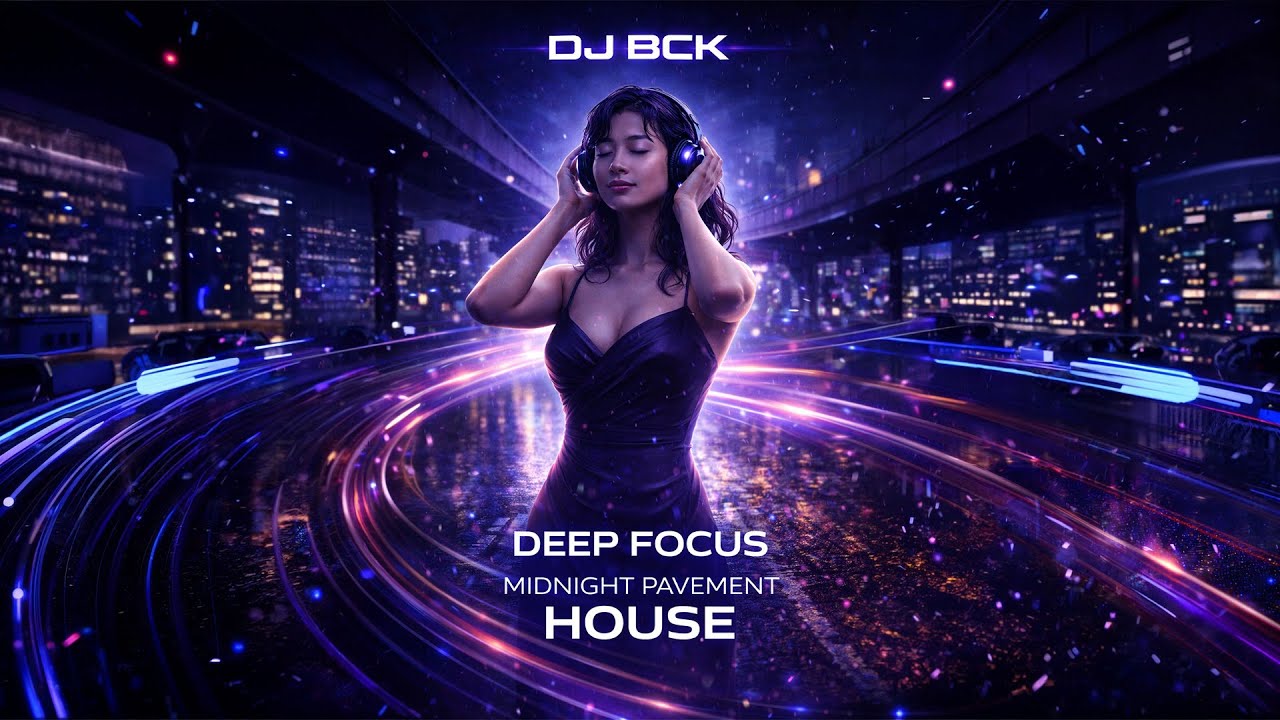 🎧 DJ BCK – Deep Focus | Midnight Pavement House / Nu-Disco / Melodic Techno #DJBCK #DeepHouse