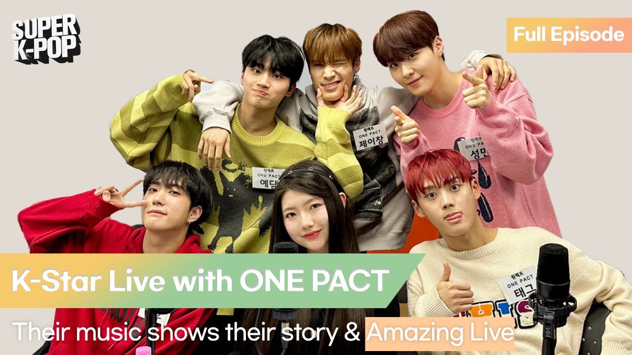 K-Star Live with ONE PACT. Their music shows their story & Amazing Live.