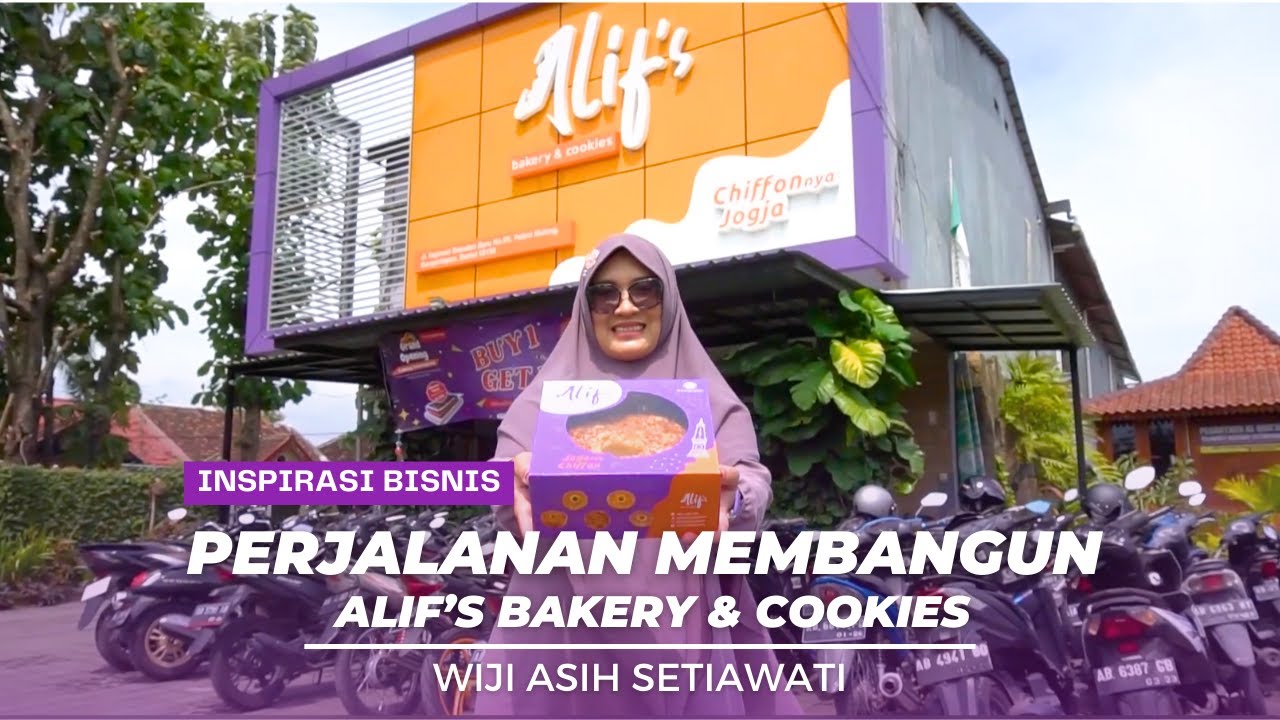 Berawal Membantu Orang Lain dengan Berjualan Kue Kini Bisa Buka 59 Cabang Alif's Bakery