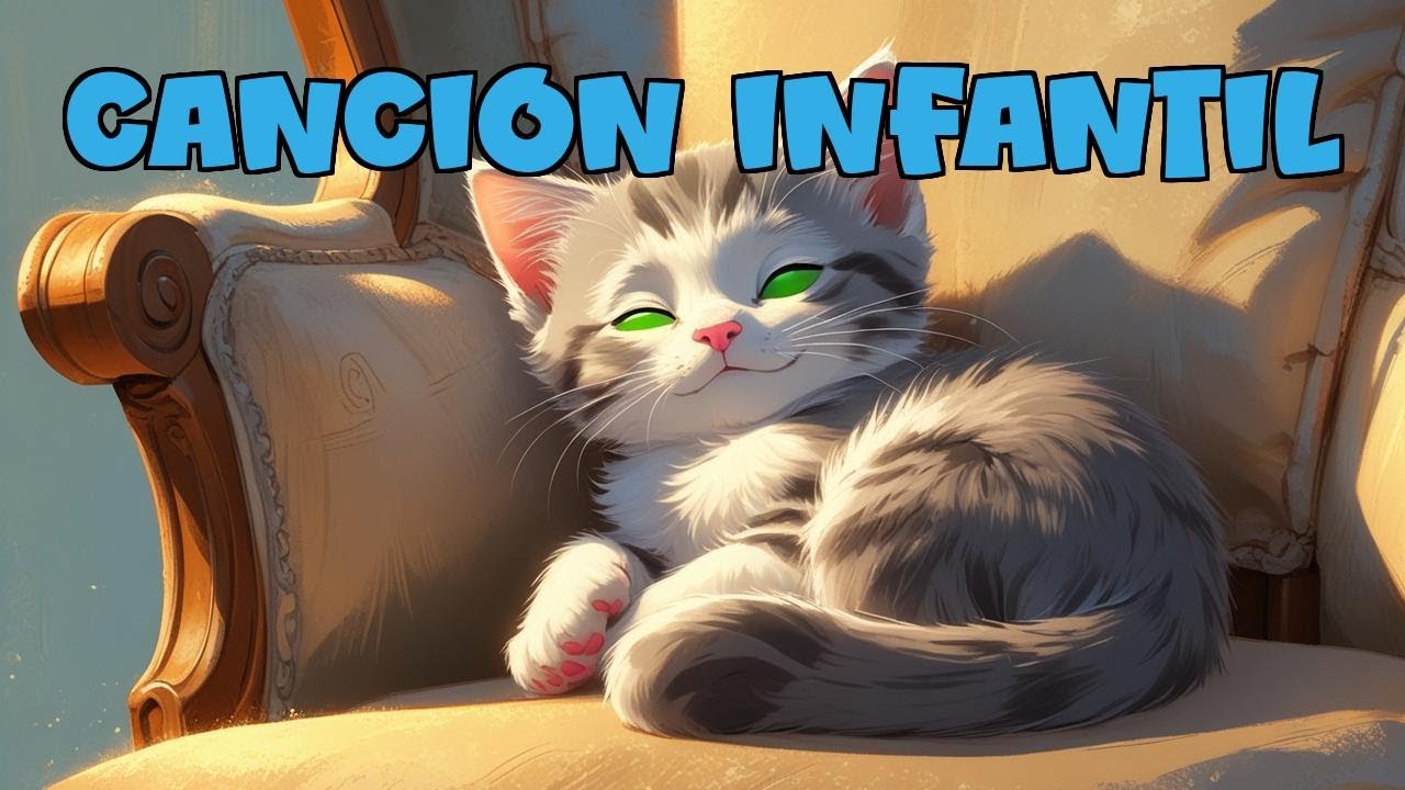 🎵🐱 Gatita Dormilona | Canción Suave para Dormir Niños y Bebés 💤