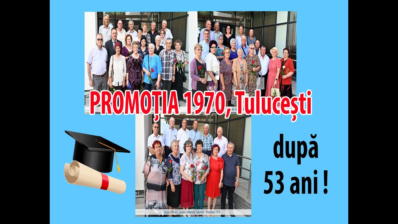 Reuniunea Promoției 1970 a Școlii Generale Tulucești - după 53 ani - 30 iunie 2023, Tulucești