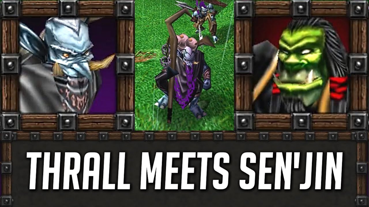 Warcraft 3 Story ► Thrall Meets Sen'jin & The Trolls (Riders on the Storm)