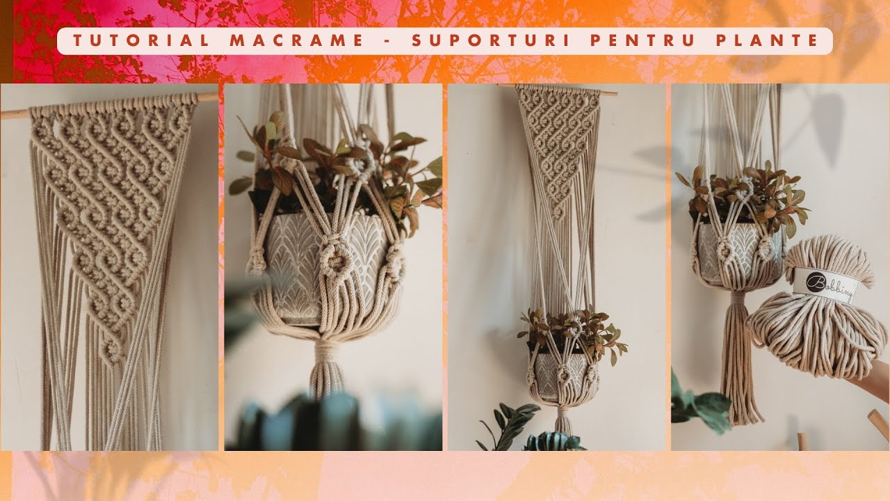 Tutorial de împletit suporturi pentru plante