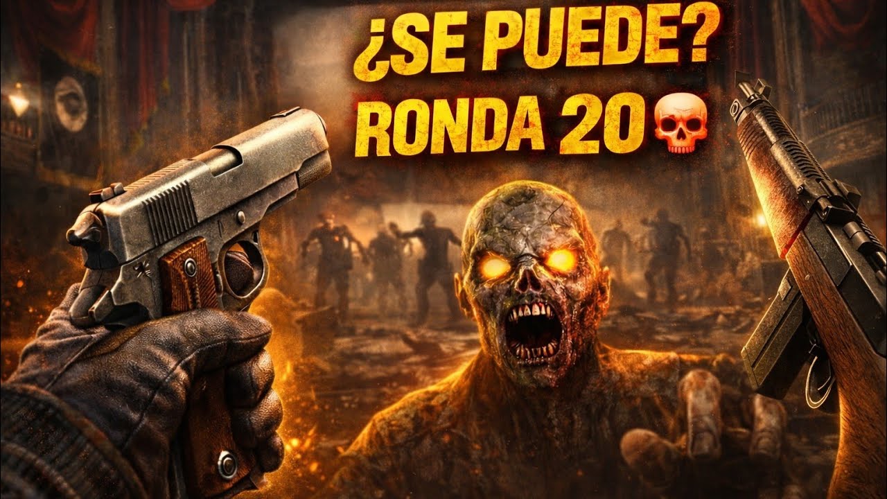 ¿SE PUEDE llegar a RONDA 20 solo con pistolas? 💀