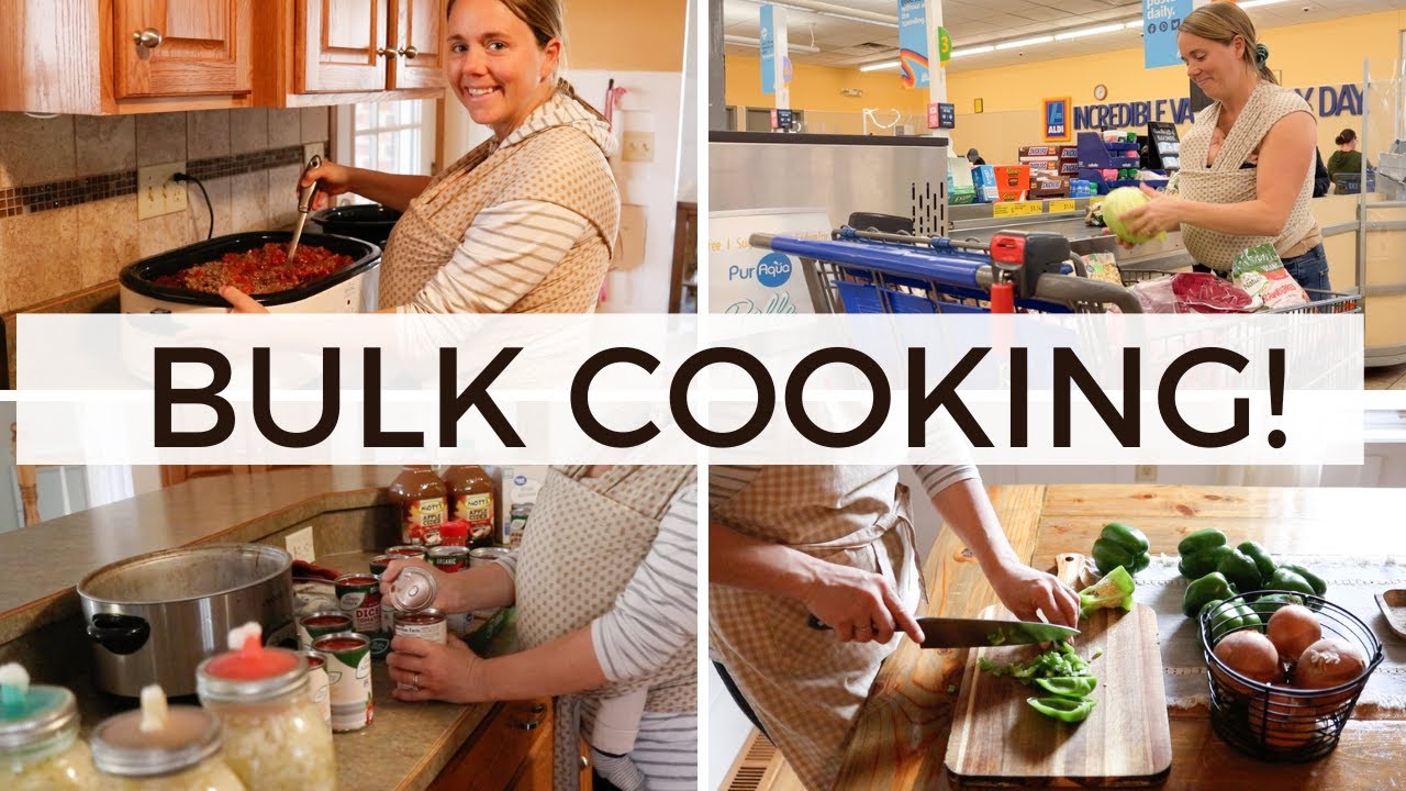 Huge Cooking Day and Grocery Haul