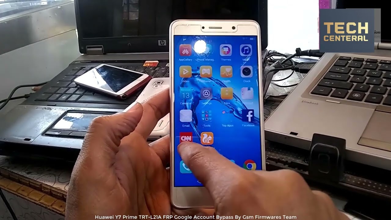 Huawei Y7 Prime TRT-L21A FRP Bypass Google Account Bypass