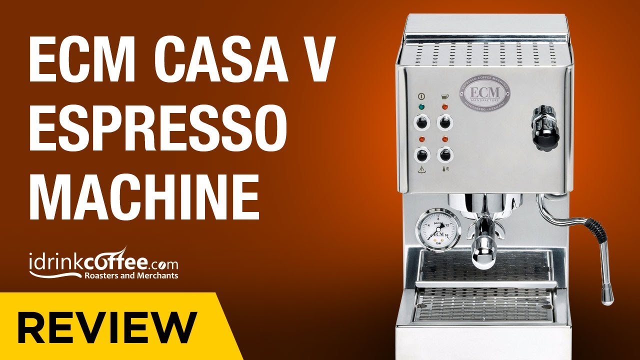 Обзор iDrinkCoffee.com — эспрессо-машина ECM Casa V