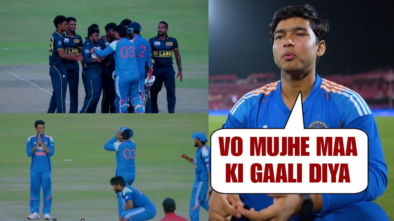 Vaibhav Suryavanshi Angry Reply After His Fight With SriLanka A Players | Vaibhav Suryavanshi Fight 