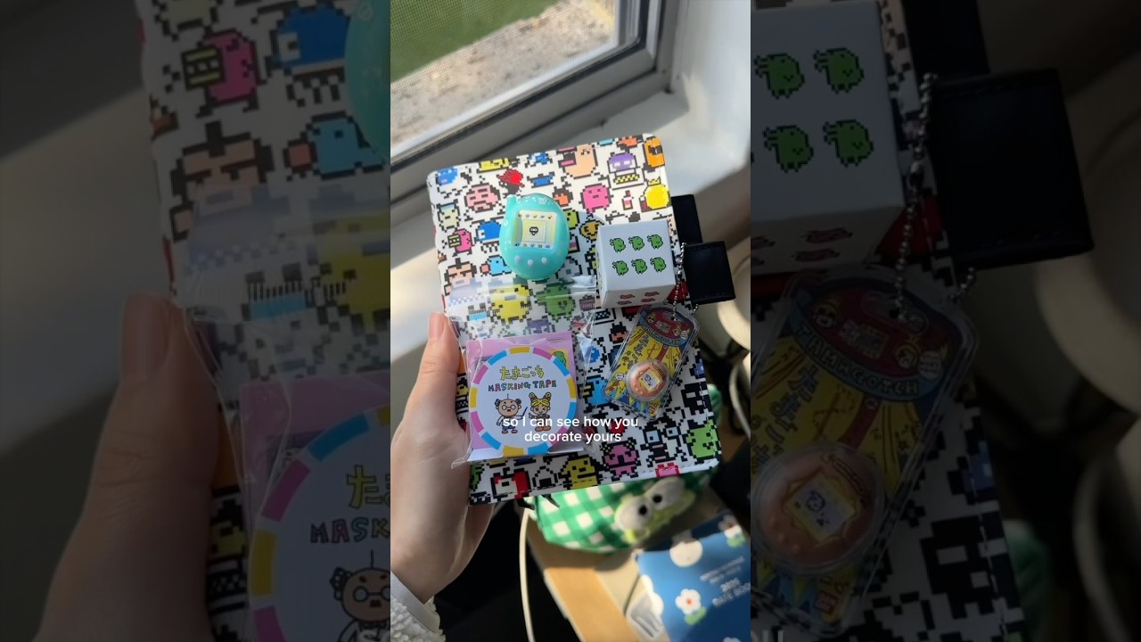 my first Hobonichi! 🐣✨ @hobonichitechoofficial @tamagotchi_official_jp #tamagotchi #hobonichi