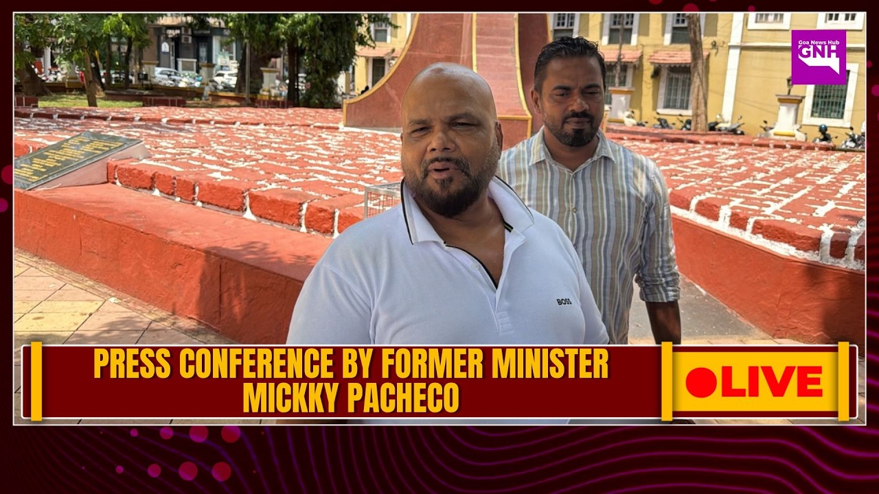 PRESS CONFERENCE BY FORMER MINISTER MICKKY PACHECO  | 01/06/2026 |🔴GNH_ LIVE