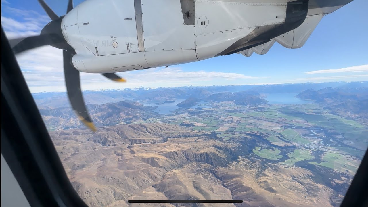 Air New Zealand ATR 72-600 | Christchurch to Queenstown