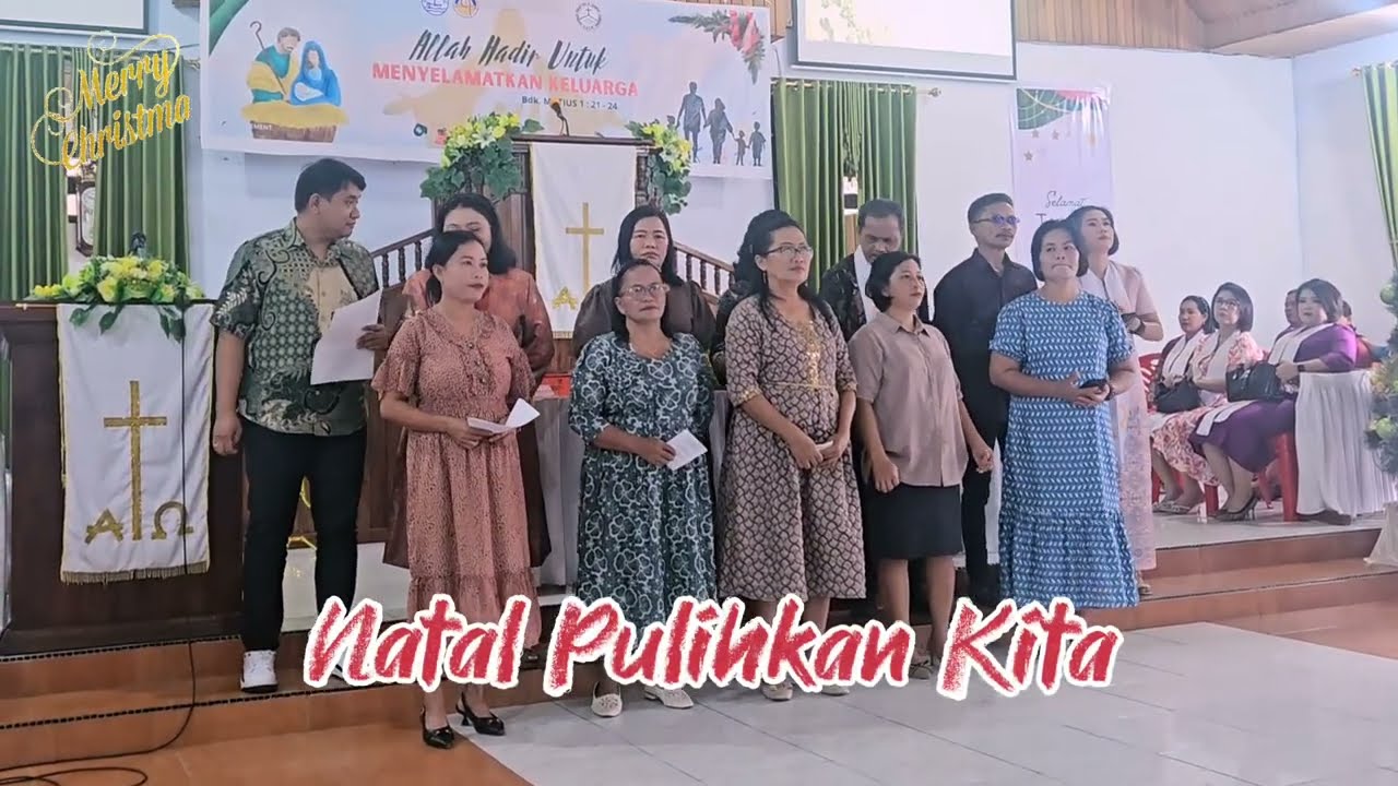 Persembahan Pujian Natal | Kolom 4 JTTS GKLB | NATAL PULIHKAN KATA
