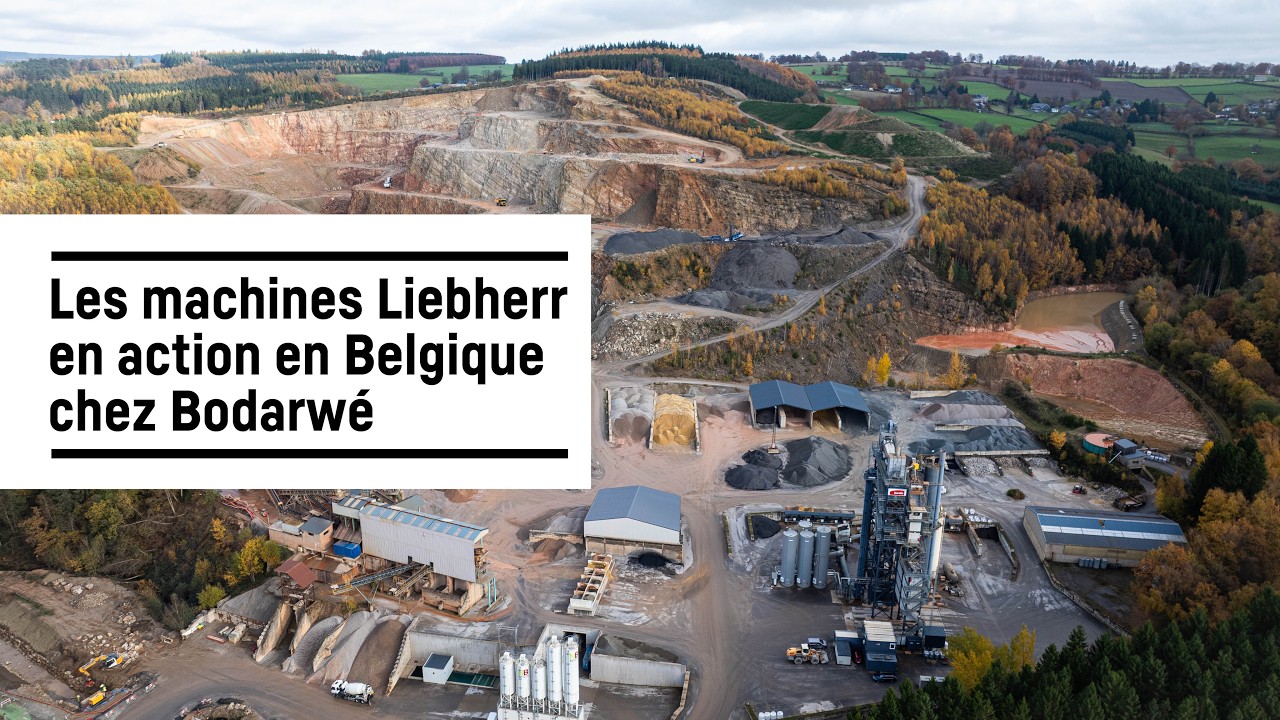 Bodarwé, Liebherr et SOMTP : un partenariat historique fondé sur la fiabilité et la performance