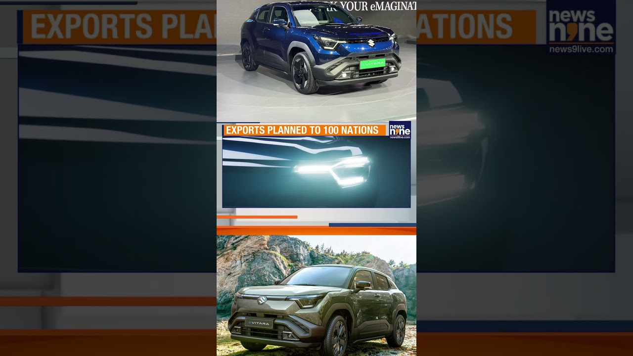Maruti Suzuki Launches eVitara EV | ₹10.99 Lakh Price, 543 km Range | India EV Market Boost | News9
