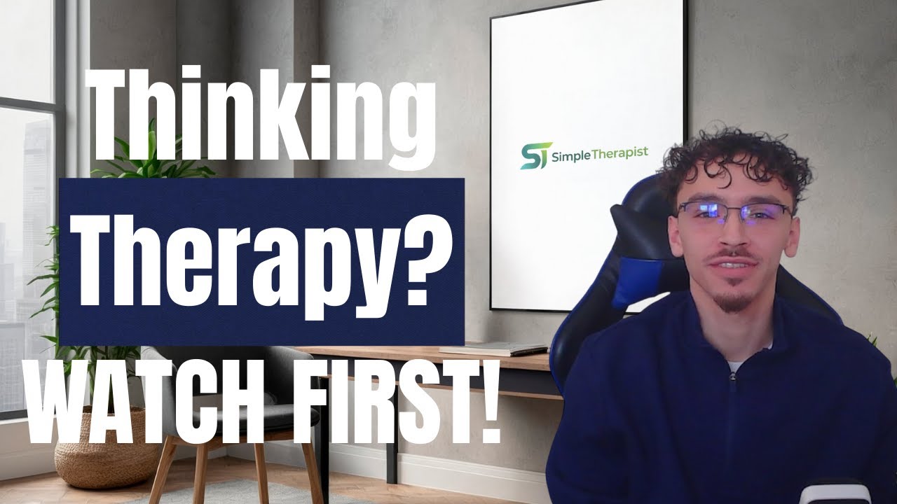 WATCH THIS VIDEO BEFORE YOUR FIRST THERAPY SESSION!