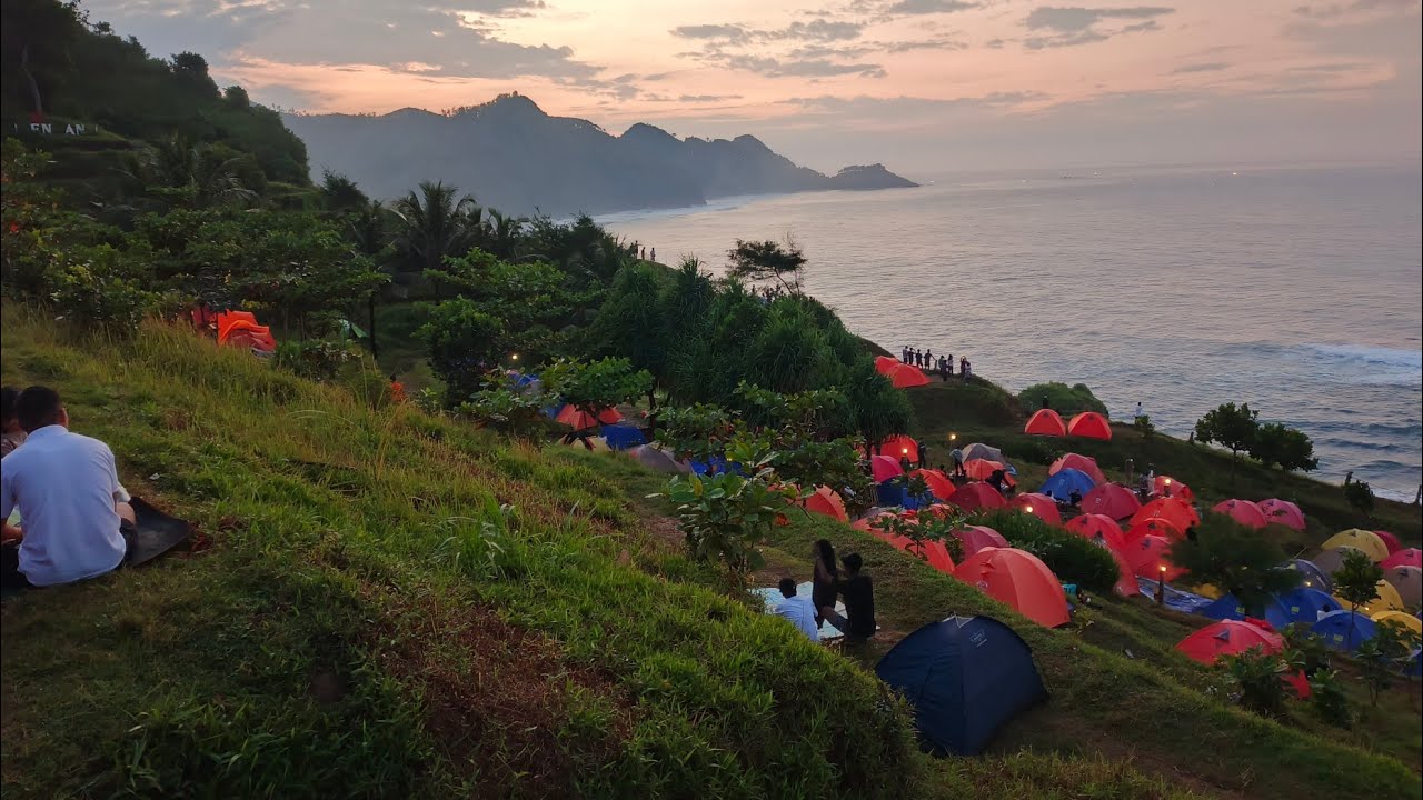 Uji nyali malam🔥jln seram menuju Pantai Menganti Kebumen| Terbayar dgn indah nya Sunrise