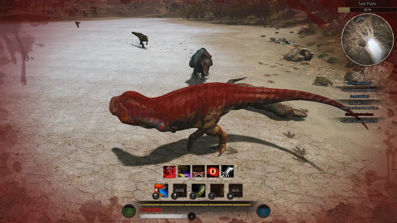 Path of Titans | Tyrannotitan | Battling a Titan, then TRex (with some help), Both Killed
