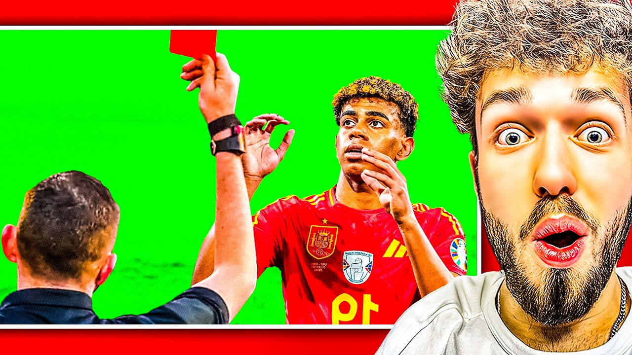 Legendární Červené Karty ve Fotbale! 😳🟥