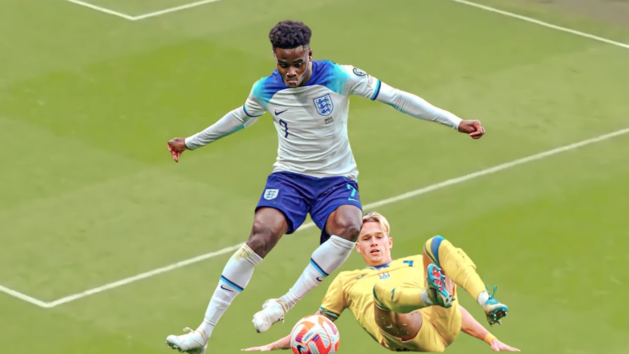 Bukayo Saka Destroyed Ukraine - Mudryk who?