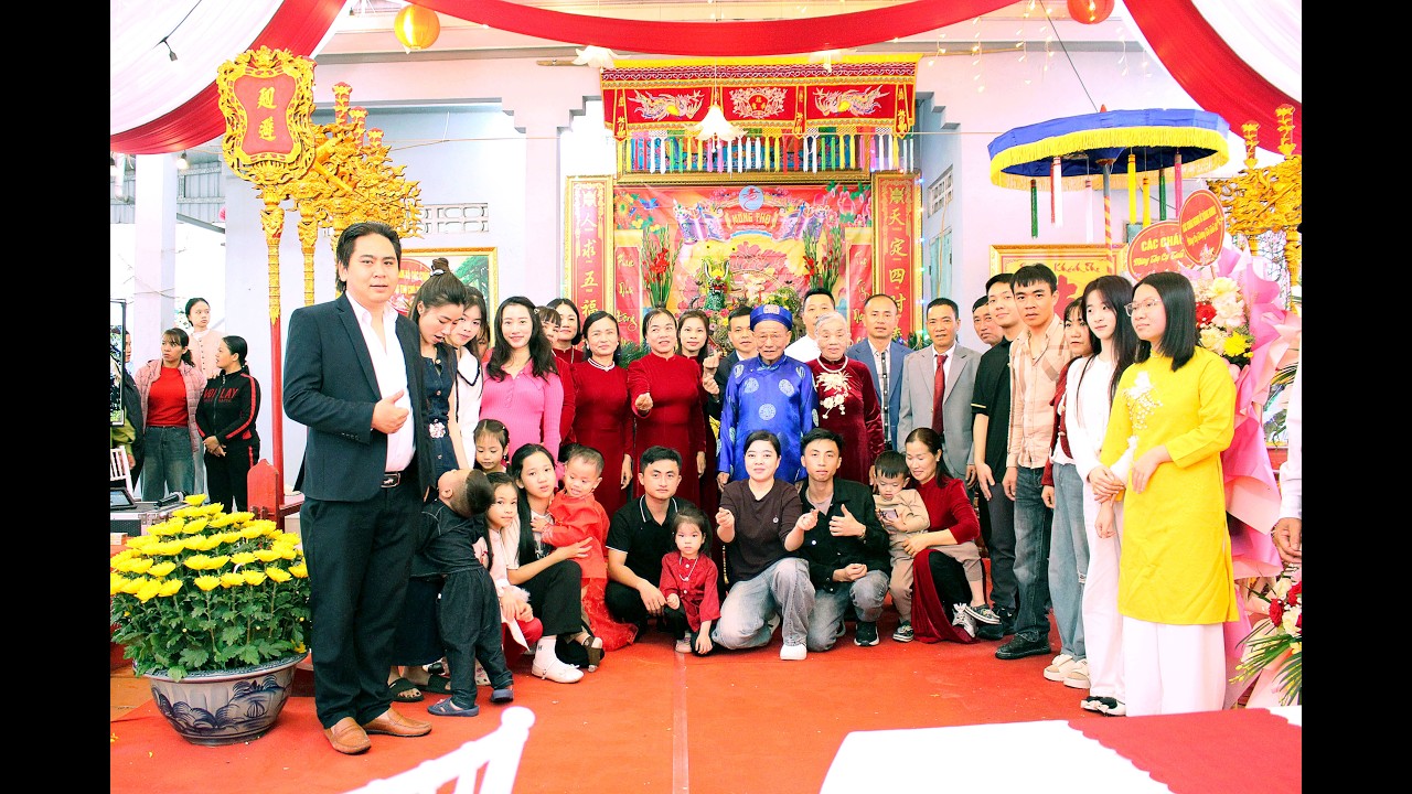 Lễ mừng thọ tuổi 80 Cụ ông Dương Văn Tạo