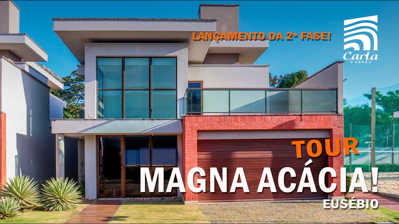 LANÇAMENTO 2ª FASE! A Casa Mais Exclusiva do Eusébio com Acesso Direto ao Shopping!