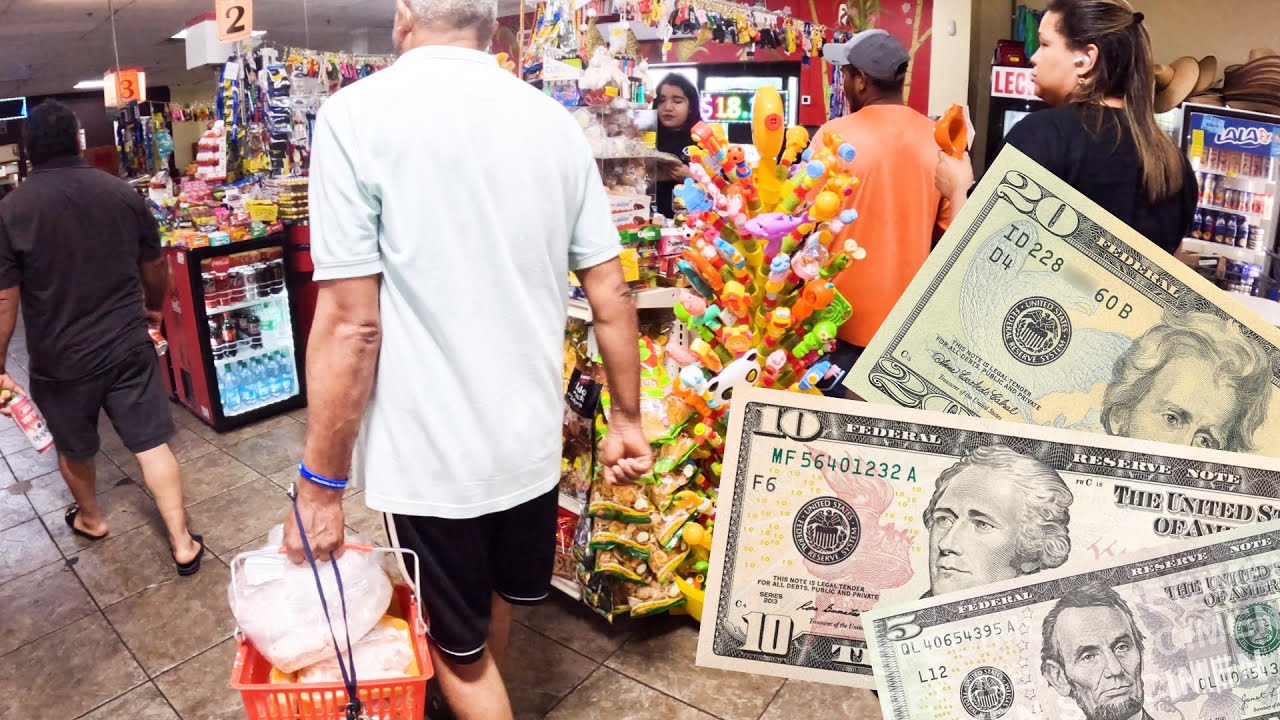 The Cost Of Food - What $35 Get's You In Groceries At A Latino Super Market In Florida