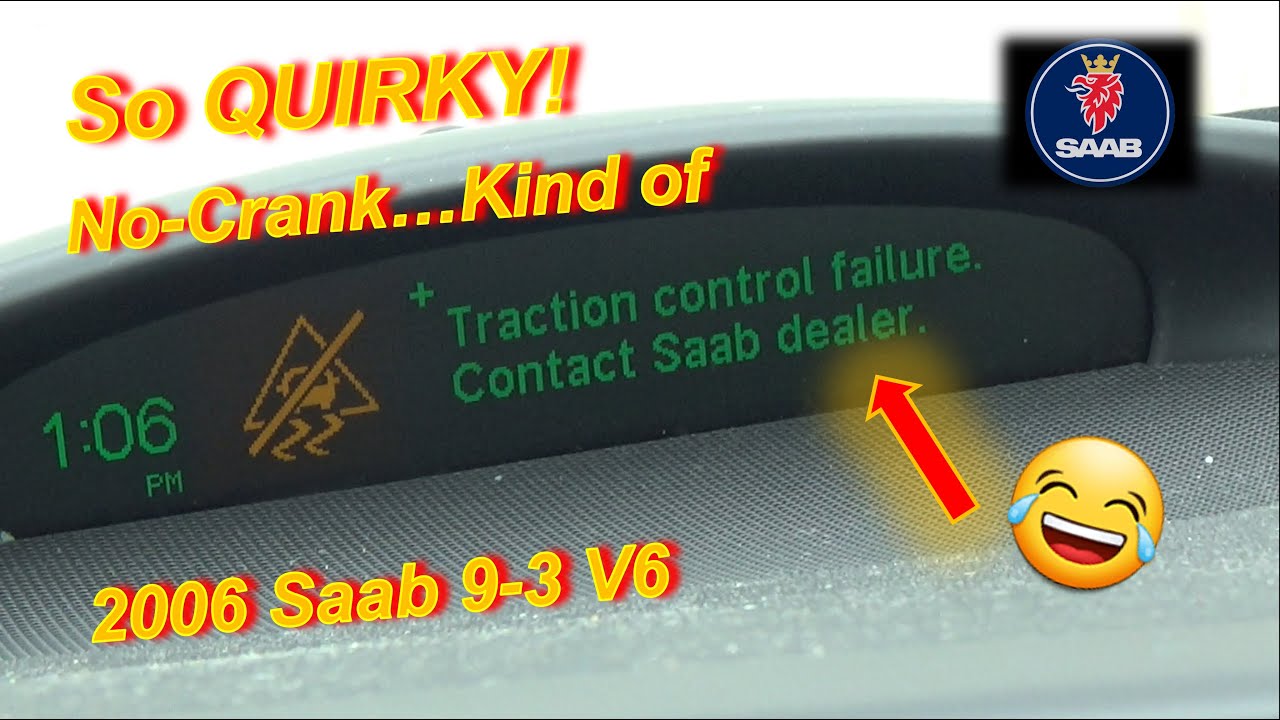 QUIRKY Saab No-Crank - Part 1 (9-3 V6 Turbo)