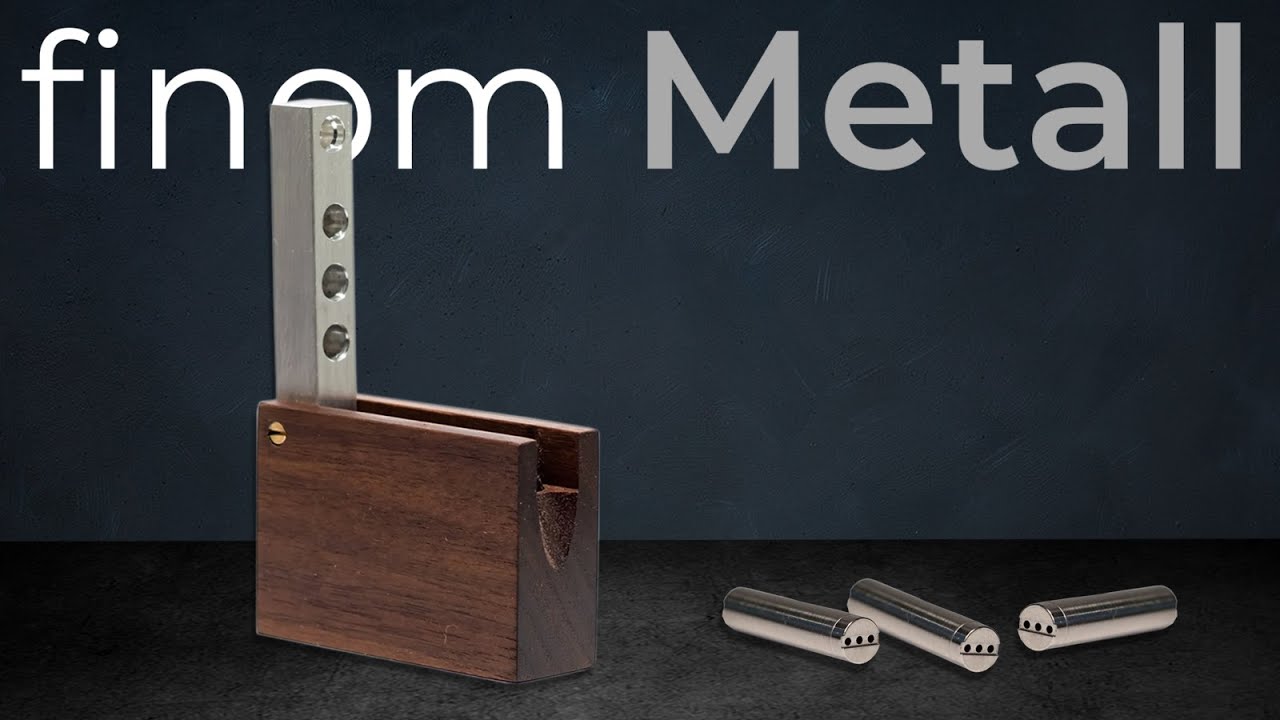 EDLER AKTIVKOHLEFILTER von finom Metall macht SEHR GUTEN EINDRUCK!