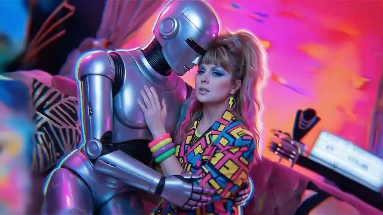 Official Music Video for Dancing with Robots by Artist Robyn Nickole