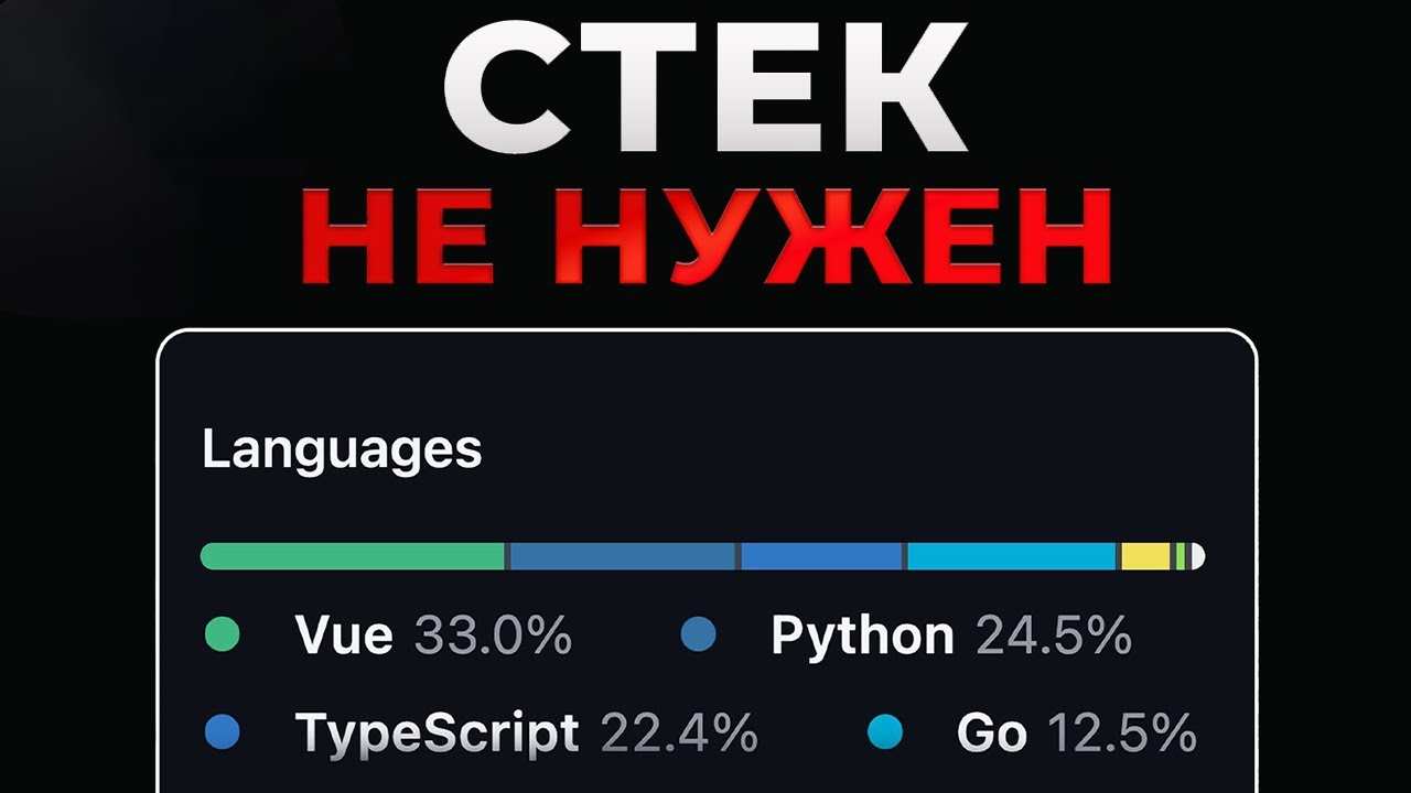 ТЕБЕ БОЛЬШЕ НЕ НУЖНО ИСКАТЬ СТЕК ДЛЯ ВЕБ-РАЗРАБОТКИ!