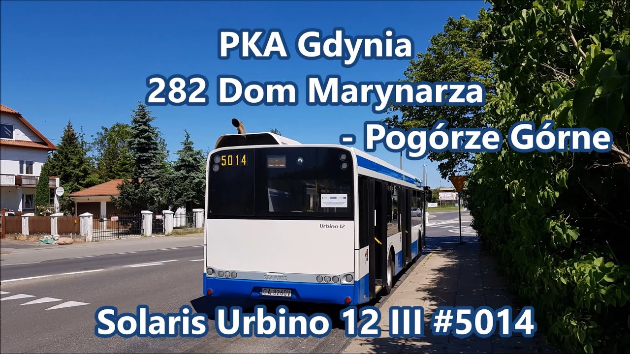 PKA Gdynia - linia 282, Solaris Urbino 12 III #5014