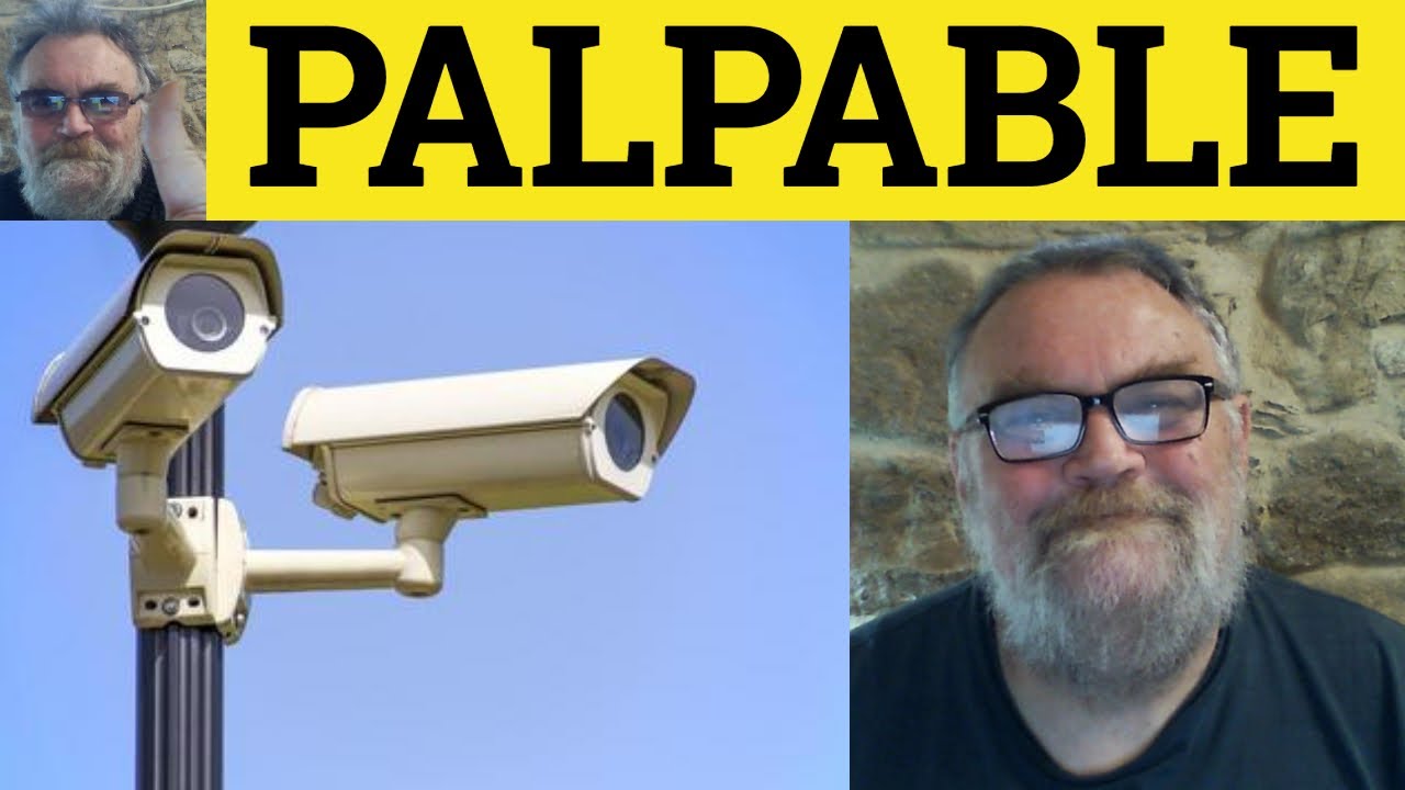 🔵 Palpable Meaning - Palpable Defined - Palpably Examples - Vocabulary - Palpable - RP Accent