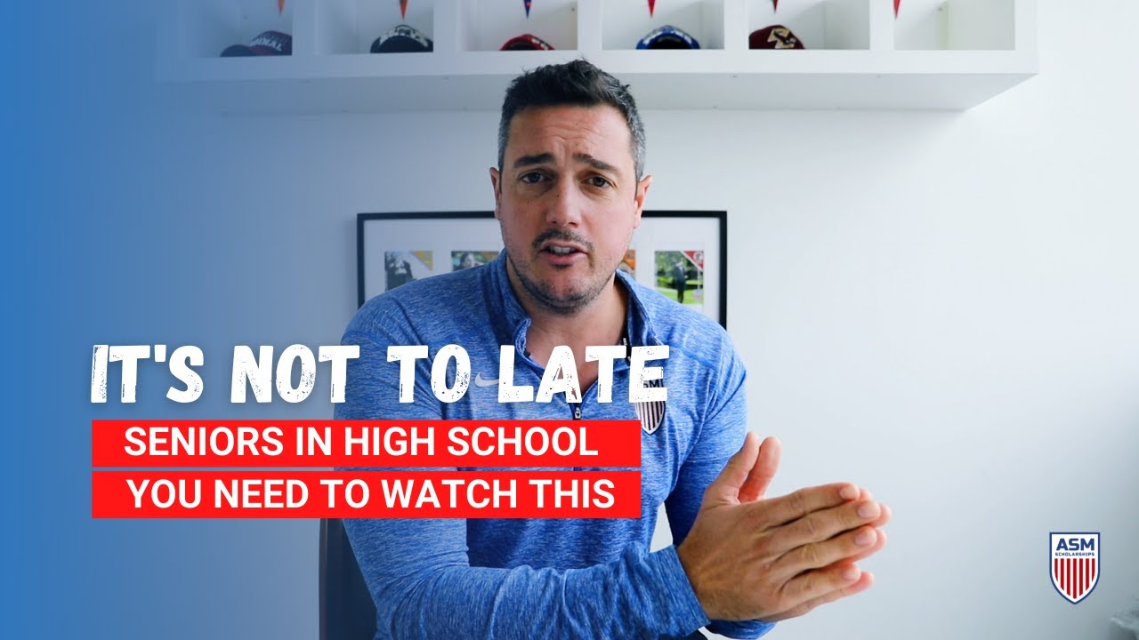 How to get recruited your senior year | ASM Scholarships