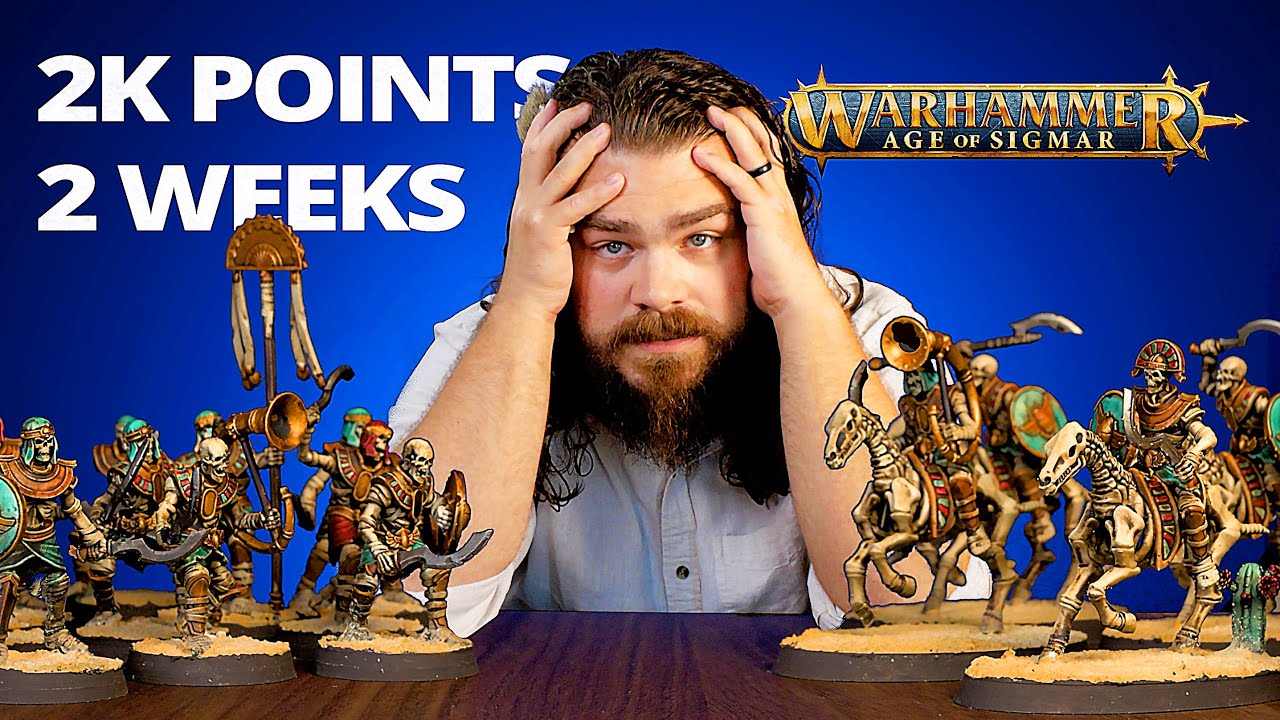 Painting this Age of Sigmar army nearly BROKE ME