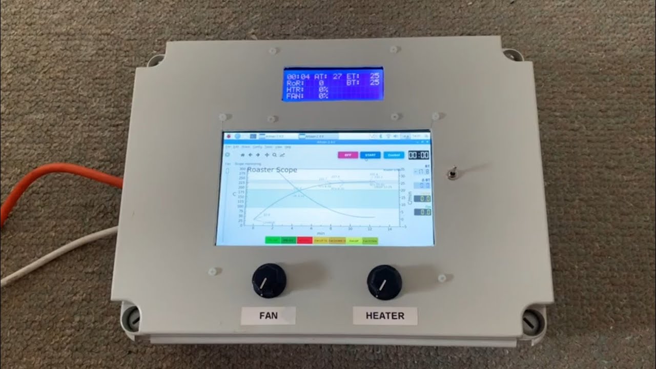 Coffee Roaster Controller 2020 Update