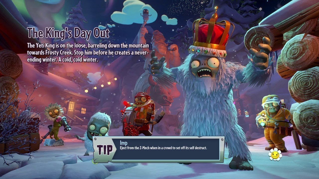 Plants vs Zombies Garden Warfare 2 Yeti King Boss Hunt, Crazy Mode