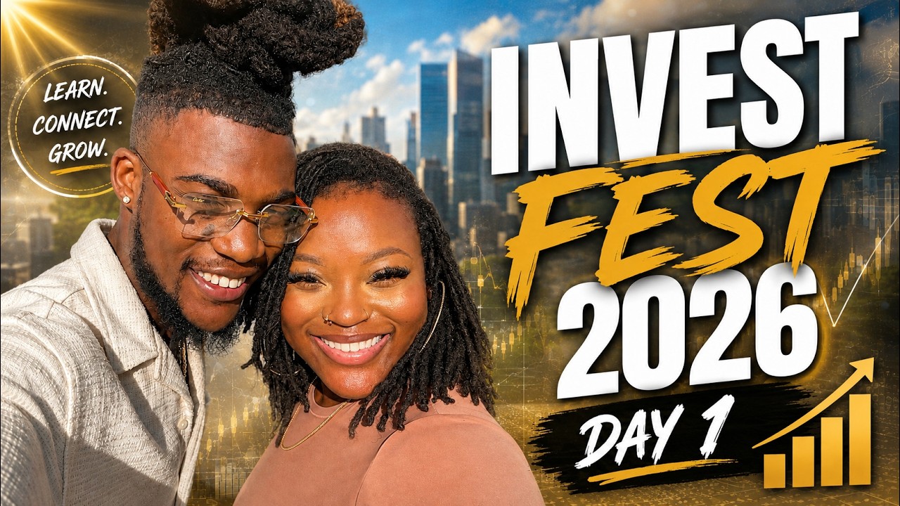 Invest Fest 2026 Day 1 Vlog 💰 | Financial Literacy, Wealth Building & Major Gems!