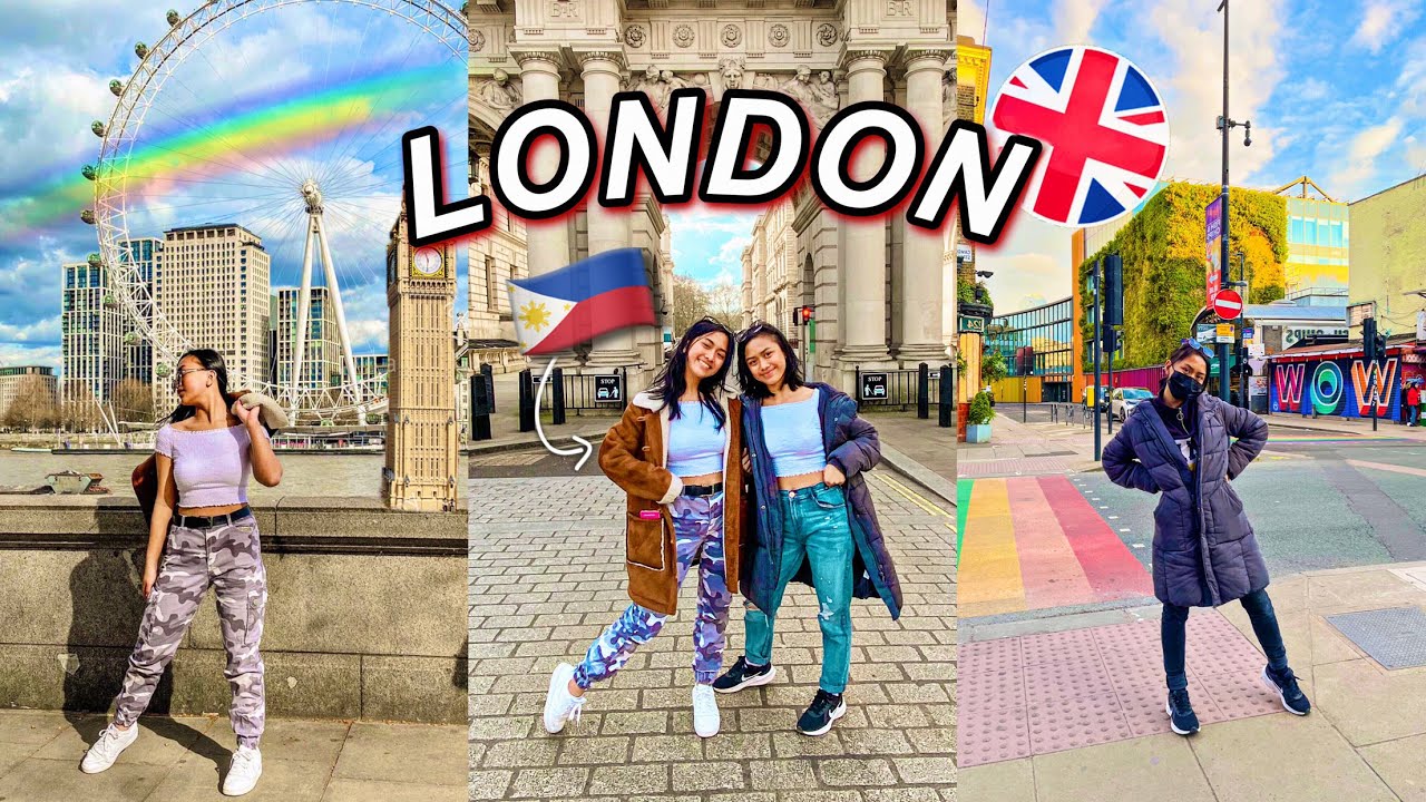 FILIPINA STUDENTS EXPLORING LONDON 🇬🇧 (GRABE ANG GANDA!)