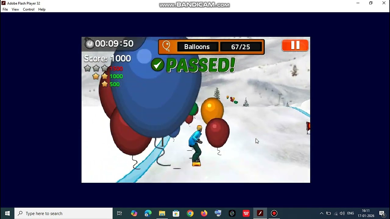 Snowboard King Gameplay 17/01/2026