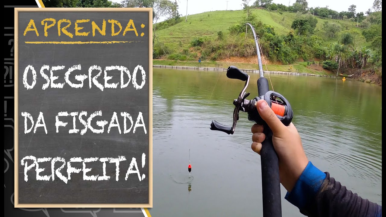 O SEGREDO DA FISGADA PERFEITA!!! (APRENDA)