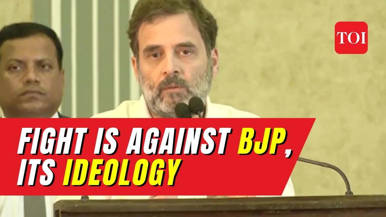 Opposition fight against BJP is to defend the idea of India: Rahul Gandhi
