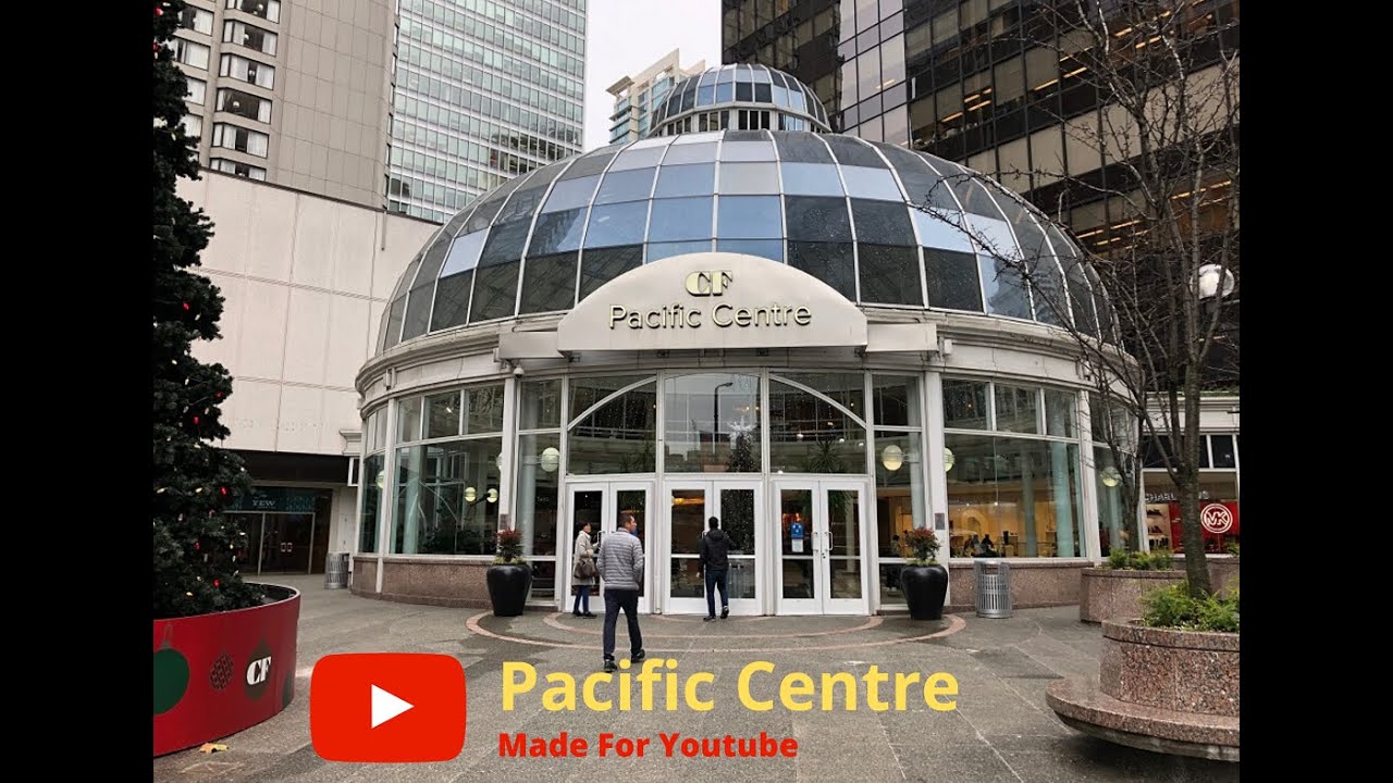 Pacific Centre Mall -Downtown Vancouver. The BEST place for shopping downtown Vancouver!