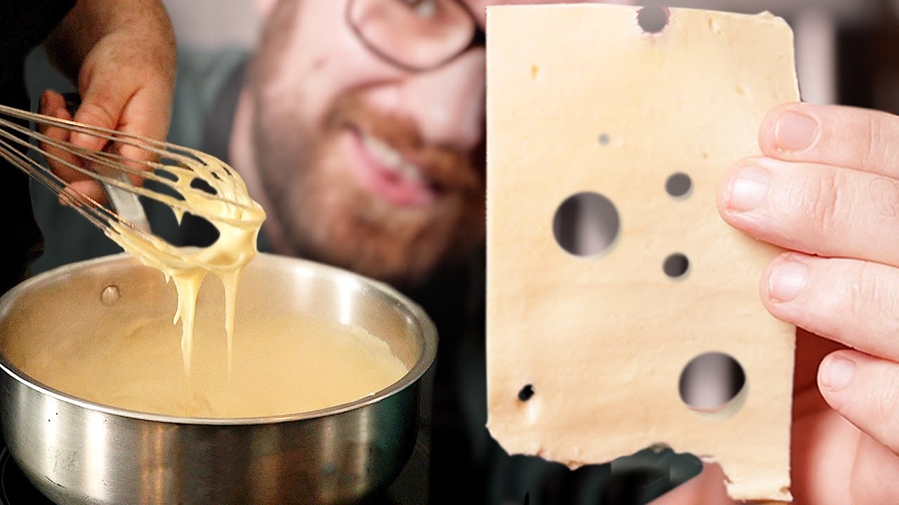 Using PEANUT BUTTER to make a BETTER Vegan Swiss