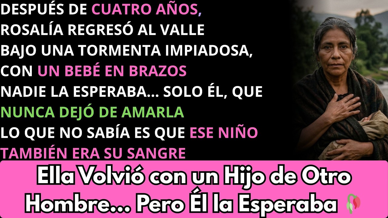 ELLA VOLVIÓ CON UN HIJO DE OTRO HOMBRE... PERO ÉL LA ESPERABA 🥀- RELATO ROMÁNTICO