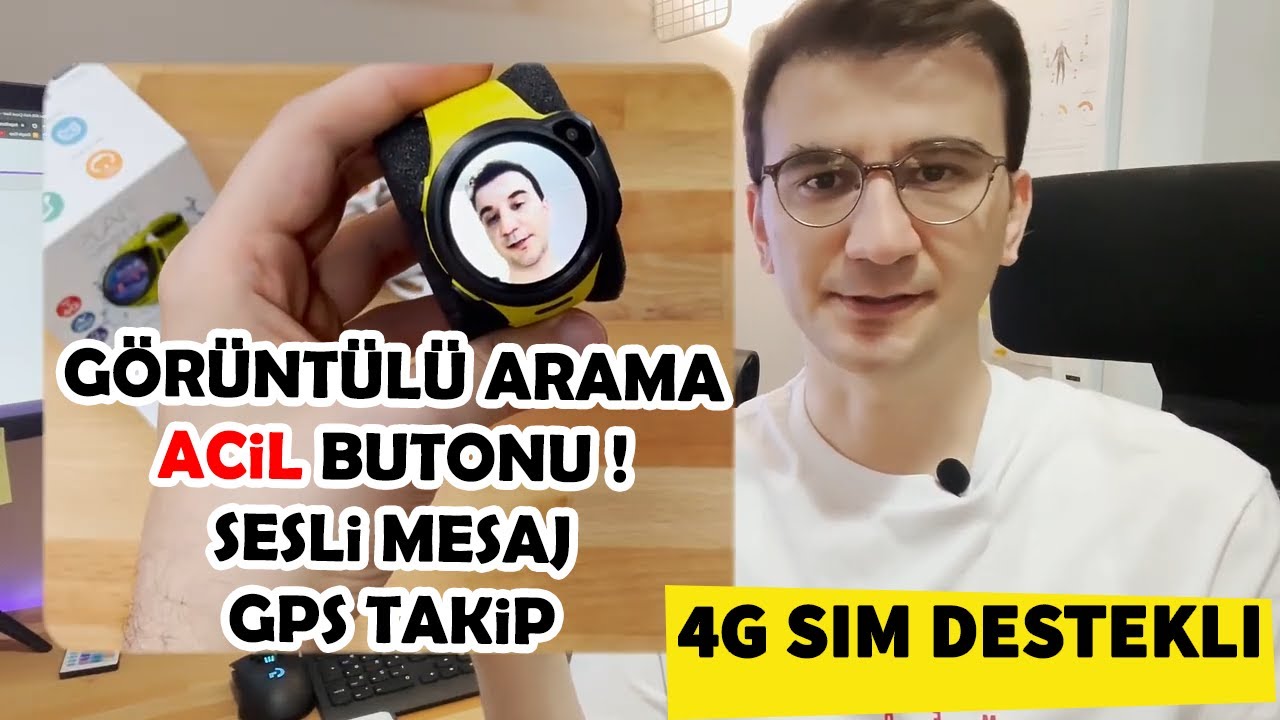 ÇOCUKLAR İÇİN EN İYİSİ!  Elari 4GR Akıllı Çocuk Saati