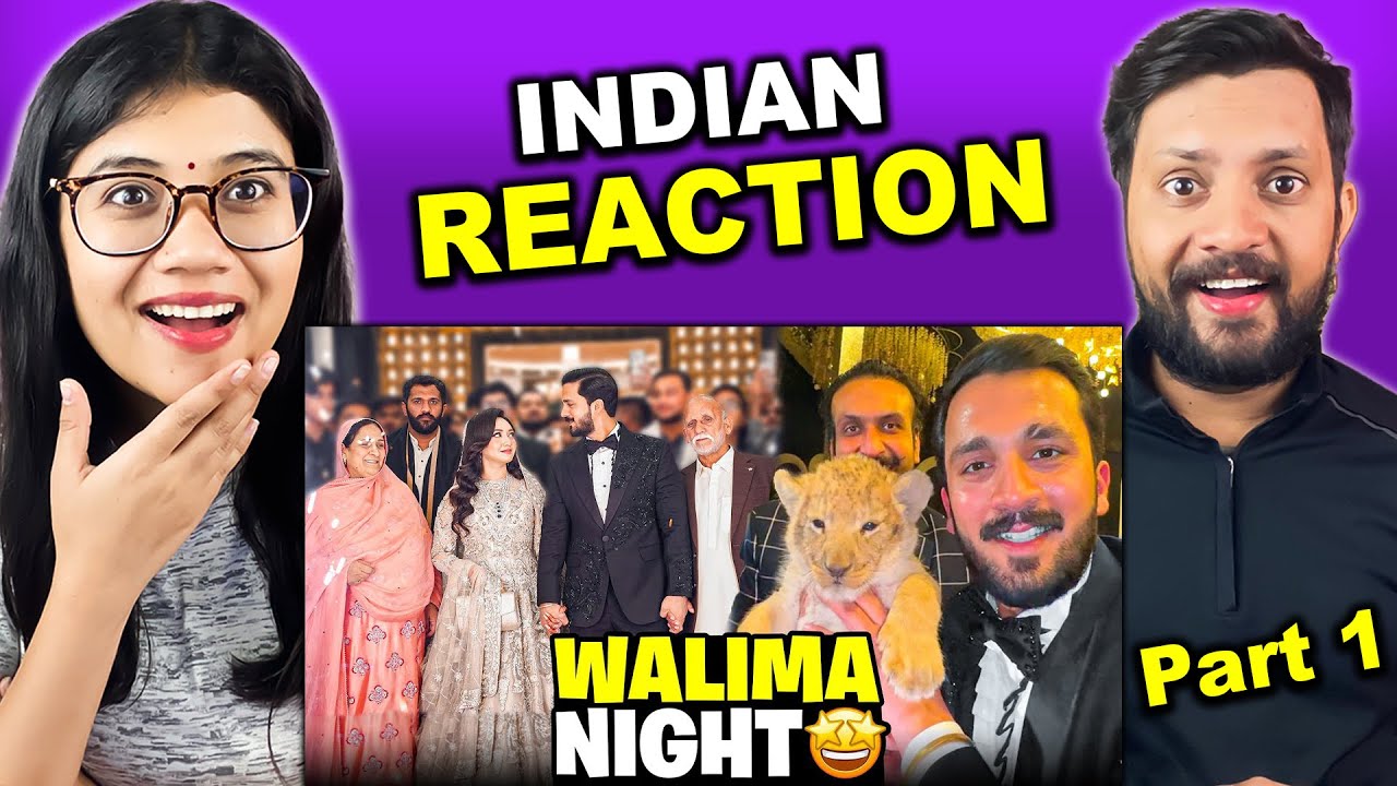 Indian Reaction on Most Awaited Walima Night💕Gifts ki Barish ho gai😱 #rajabfamily