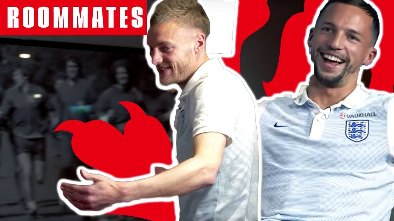 Vardy v Drinkwater | Vardy STORMS off! | Roommates | England