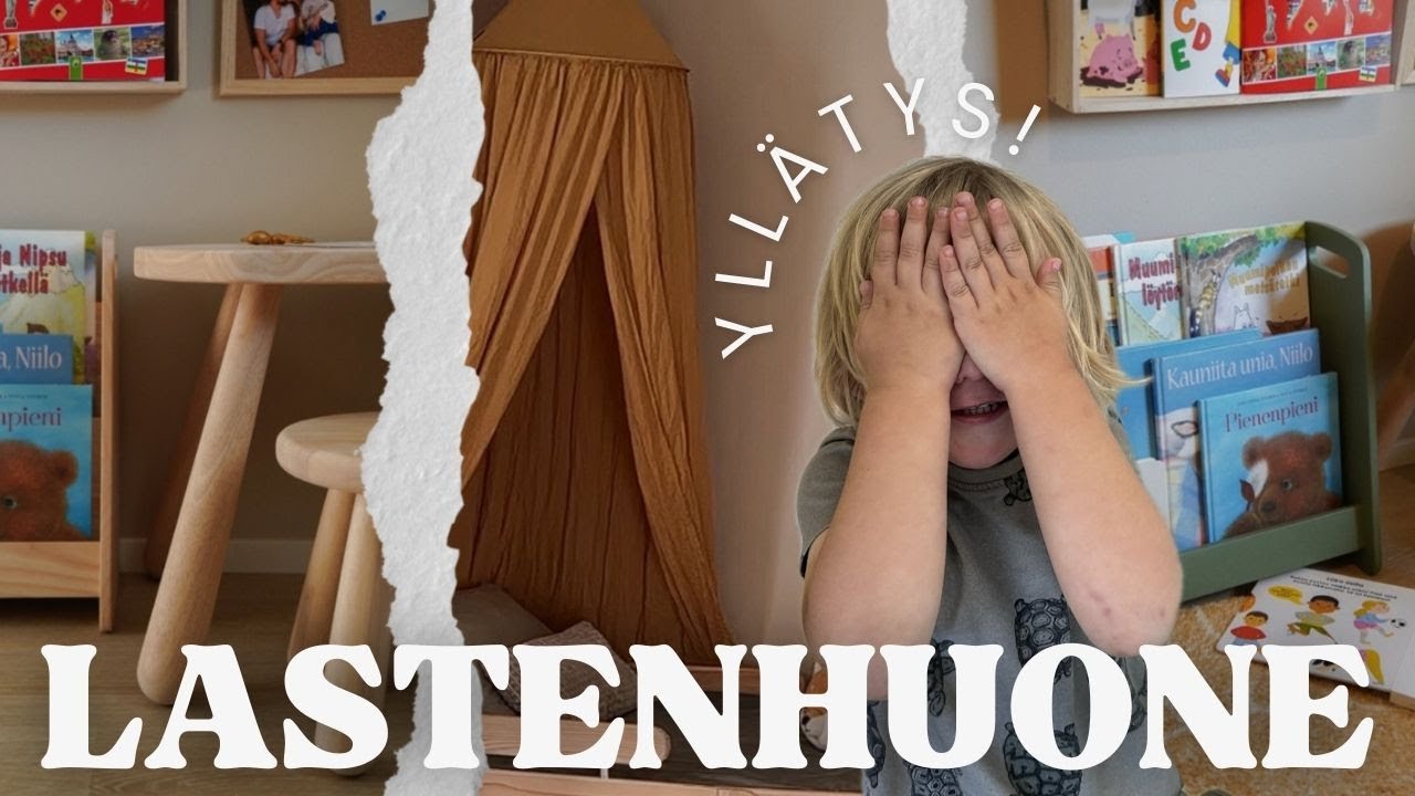 Lastenhuone makeover | Yllätetään Sulo! 🦁