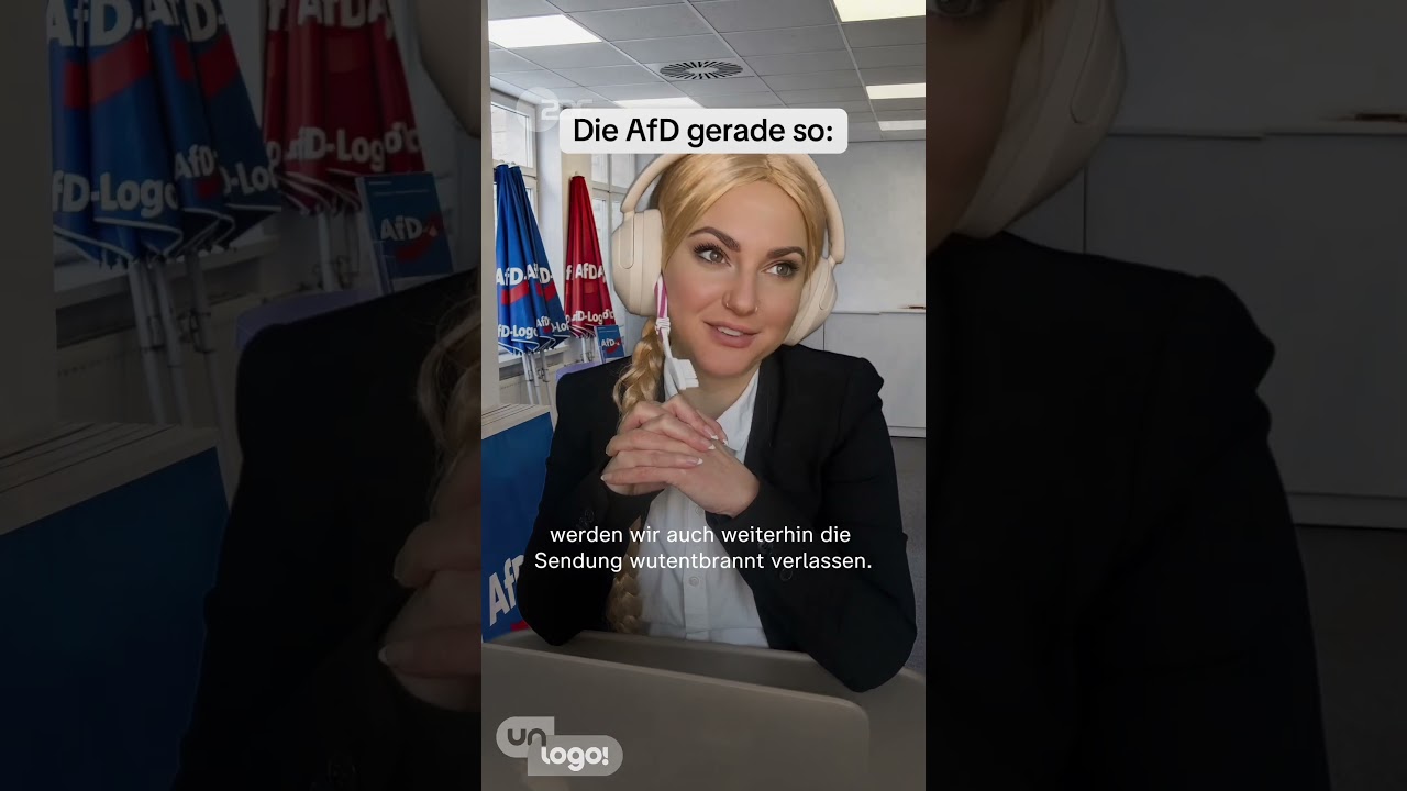 AfD nicht mehr r&euro;chts&euro;xtr&euro;m!st!sch? | un.logo! #shorts