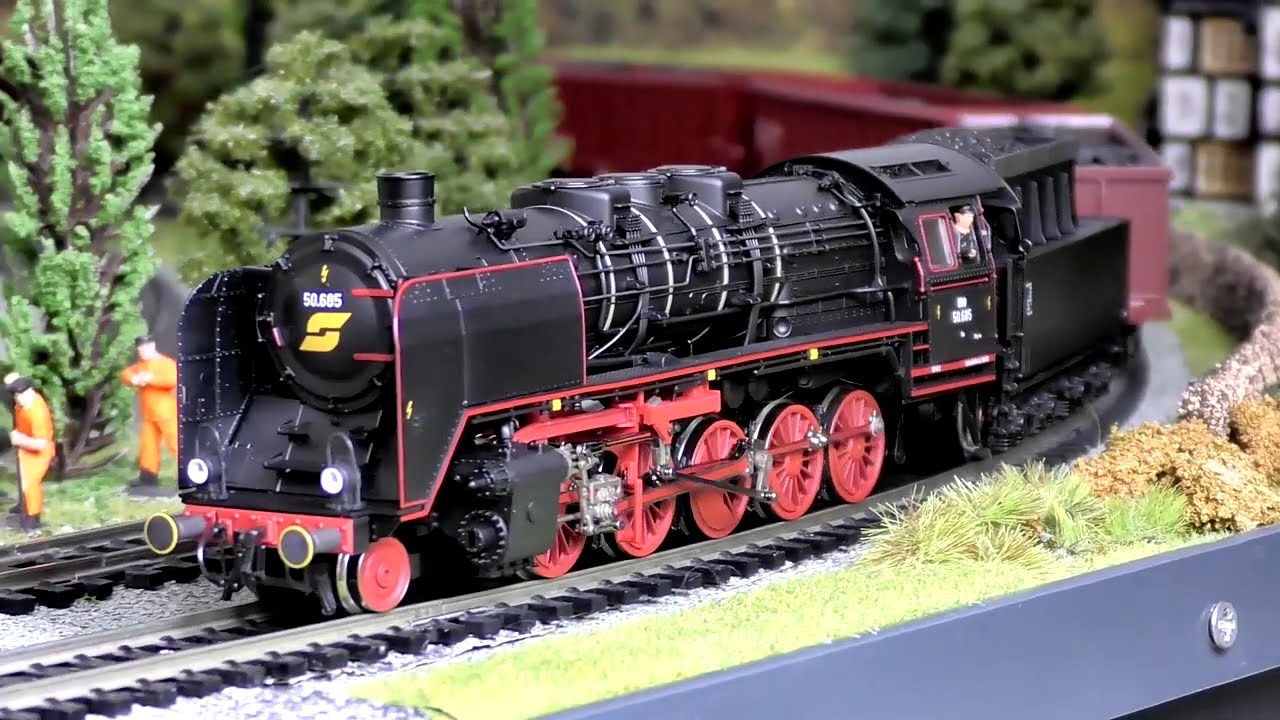 New Release Roco 7110016 OBB Class 50 Steam Locomotive and August Additions all with Sound